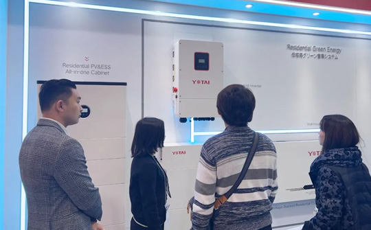 Yotai Unveiled Smart Energy Solutions at Japan International Smart Energy Week